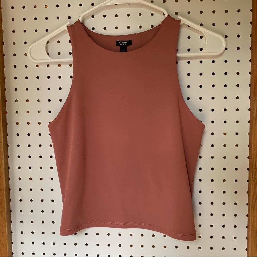 Express Mauve Size Small Body Contour Tank Top